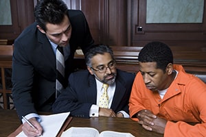 Attorneys with criminal defendant