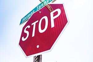 Stop sign